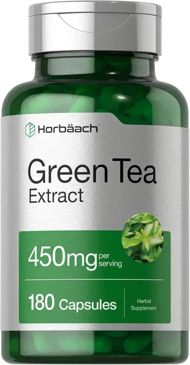 HORBAACH - Horbaach Green Tea Extract 450Mg. 180 Capsulas - The Red Vitamin MX - Suplementos Alimenticios - {{ shop.shopifyCountryName }}