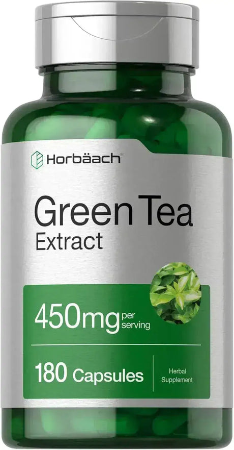 HORBAACH - Horbaach Green Tea Extract 450Mg. 180 Capsulas - The Red Vitamin MX - Suplementos Alimenticios - {{ shop.shopifyCountryName }}