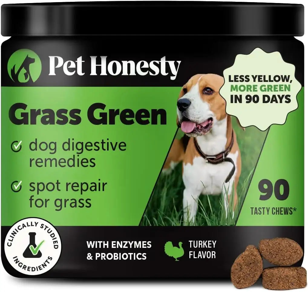 PET HONESTY - Pet Honesty Grass Green Dog Chews TURKEY 90 Masticables - The Red Vitamin MX - Salud De Tracto Urinario Para Perros - {{ shop.shopifyCountryName }}