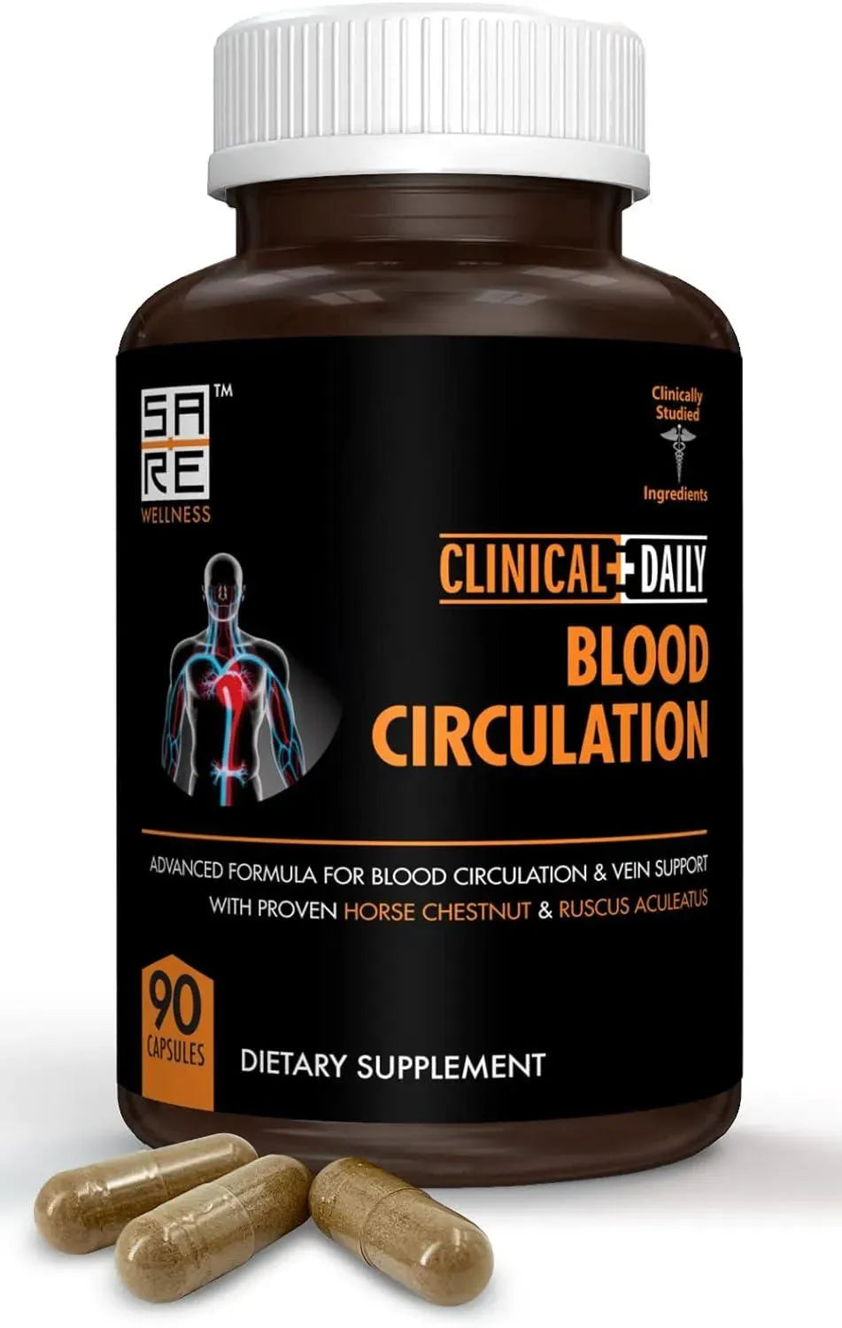 CLINICAL DAILY - Clinical Daily Blood Circulation 90 Capsulas - The Red Vitamin MX - Suplementos Alimenticios - {{ shop.shopifyCountryName }}