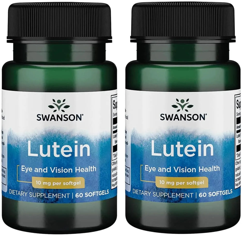 SWANSON - Swanson Lutein 10Mg. 60 Capsulas Blandas 2 Pack - The Red Vitamin MX - Suplementos Alimenticios - {{ shop.shopifyCountryName }}