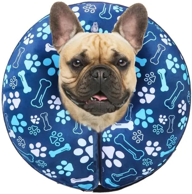 BEAUTYZOO - BEAUTYZOO Inflatable Donut Collar NAVY BLUE MEDIUM - The Red Vitamin MX - Collares y Conos De Recuperación Para Perros - {{ shop.shopifyCountryName }}