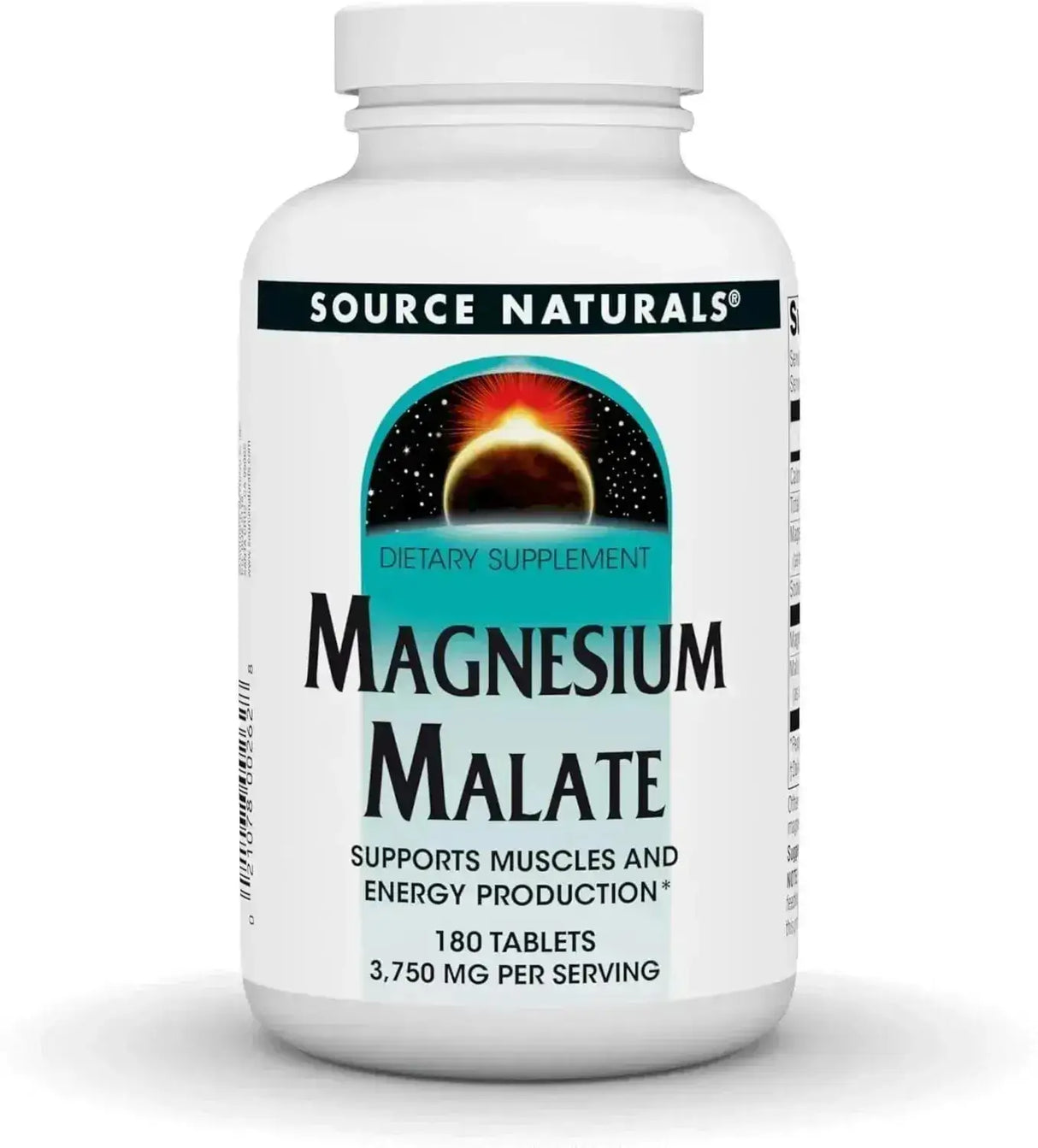 SOURCE NATURALS - Source Naturals Magnesium Malate 3750Mg. 180 Tabletas - The Red Vitamin MX - Suplementos Alimenticios - {{ shop.shopifyCountryName }}