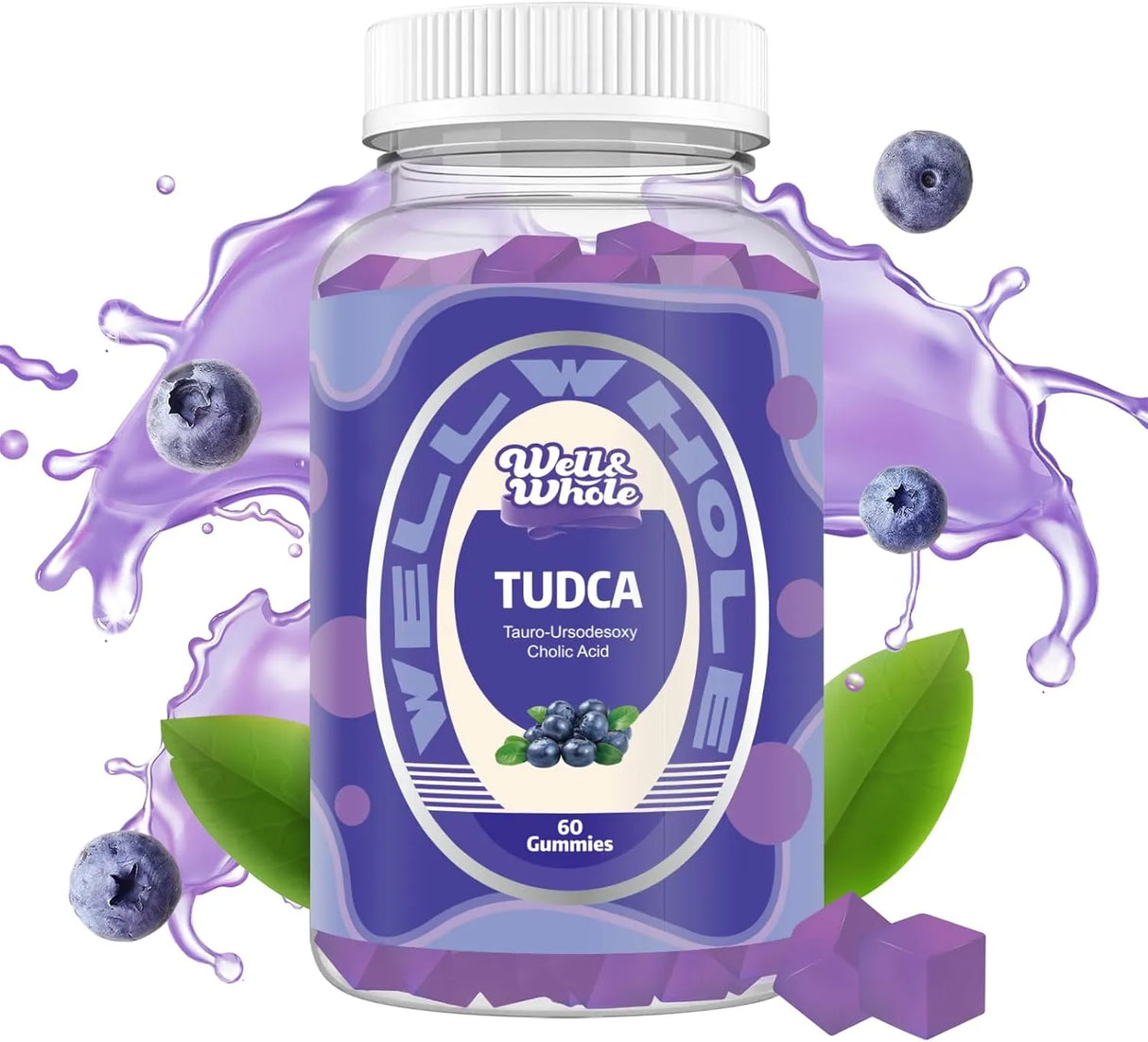 WELL&WHOLE - Well&Whole TUDCA 1000Mg. 60 Gomitas - The Red Vitamin MX - Suplementos Alimenticios - {{ shop.shopifyCountryName }}