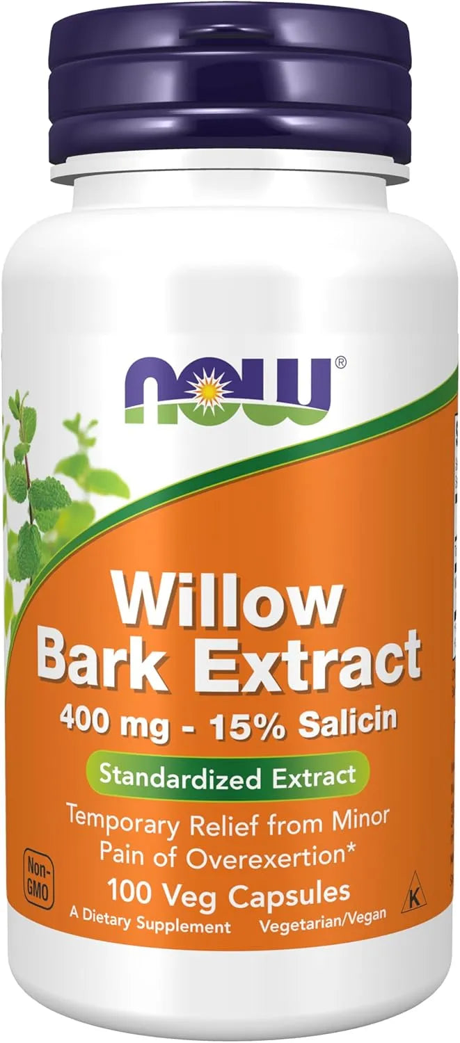 NOW SUPPLEMENTS - NOW Foods Supplements White Willow Bark 400Mg. 100 Capsulas - The Red Vitamin MX - Suplementos Alimenticios - {{ shop.shopifyCountryName }}