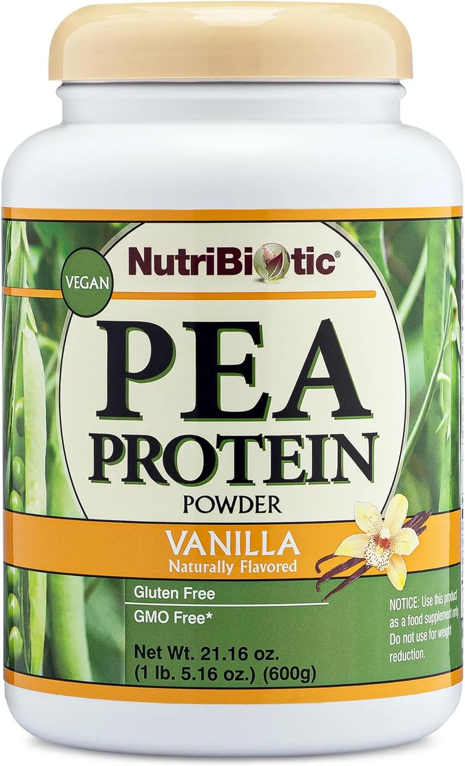 NUTRIBIOTIC - NutriBiotic Pea Protein Vanilla 600Gr. - The Red Vitamin MX - Suplementos Alimenticios - {{ shop.shopifyCountryName }}