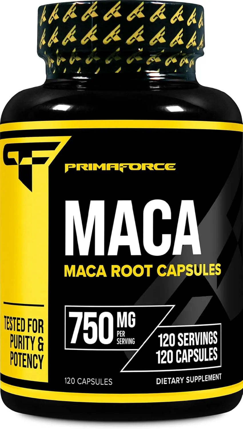 PRIMAFORCE - Primaforce Organic Maca Root 750Mg. 120 Capsulas - The Red Vitamin MX - Suplementos Alimenticios - {{ shop.shopifyCountryName }}