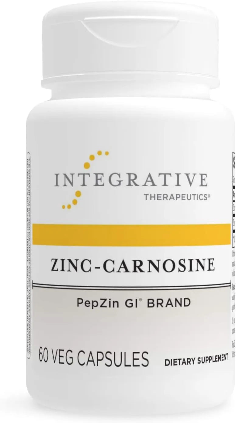 INTEGRATIVE THERAPEUTICS - Integrative Therapeutics Zinc-Carnosine 60 Capsulas - The Red Vitamin MX - Suplementos Alimenticios - {{ shop.shopifyCountryName }}