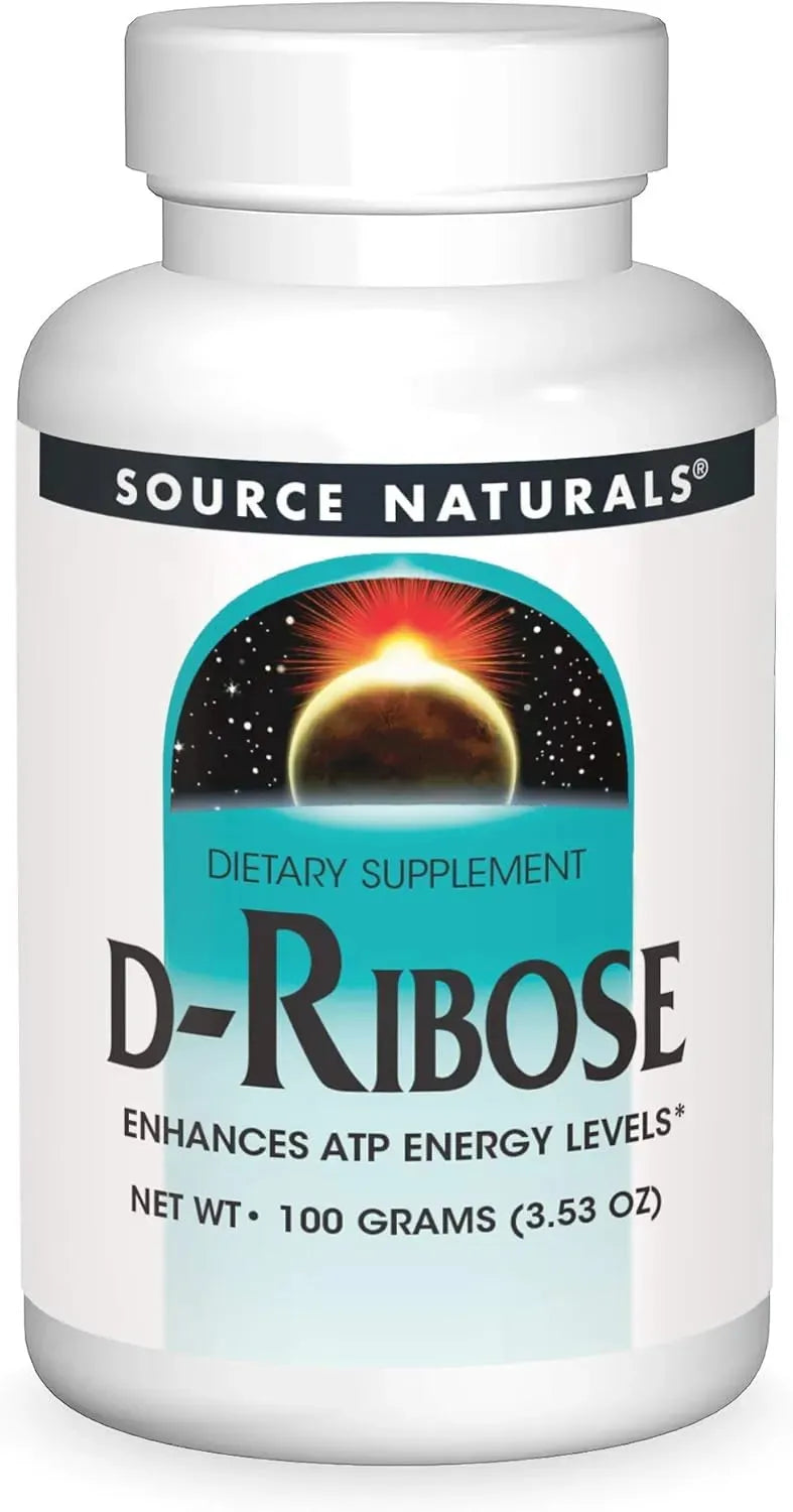 SOURCE NATURALS - Source Naturals D-Ribose Powder 100Gr. - The Red Vitamin MX - Suplementos Alimenticios - {{ shop.shopifyCountryName }}