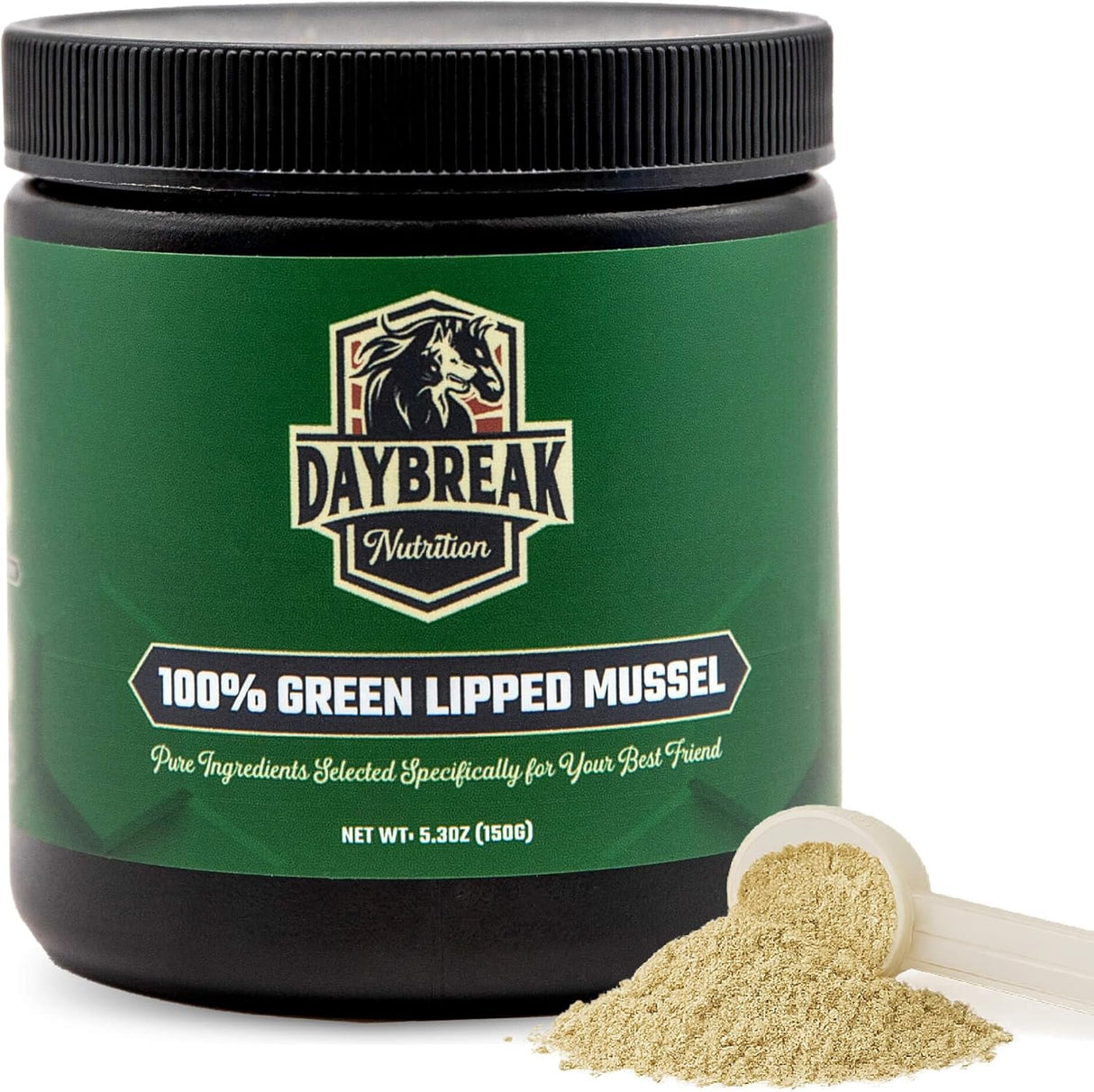 DAYBREAK NUTRITION - Daybreak Nutrition Pure Green Lipped Mussel Powder for Dogs and Cats 150Gr. - The Red Vitamin MX - Cuidado De Cadera Y Articulaciones Para Perros - {{ shop.shopifyCountryName }}