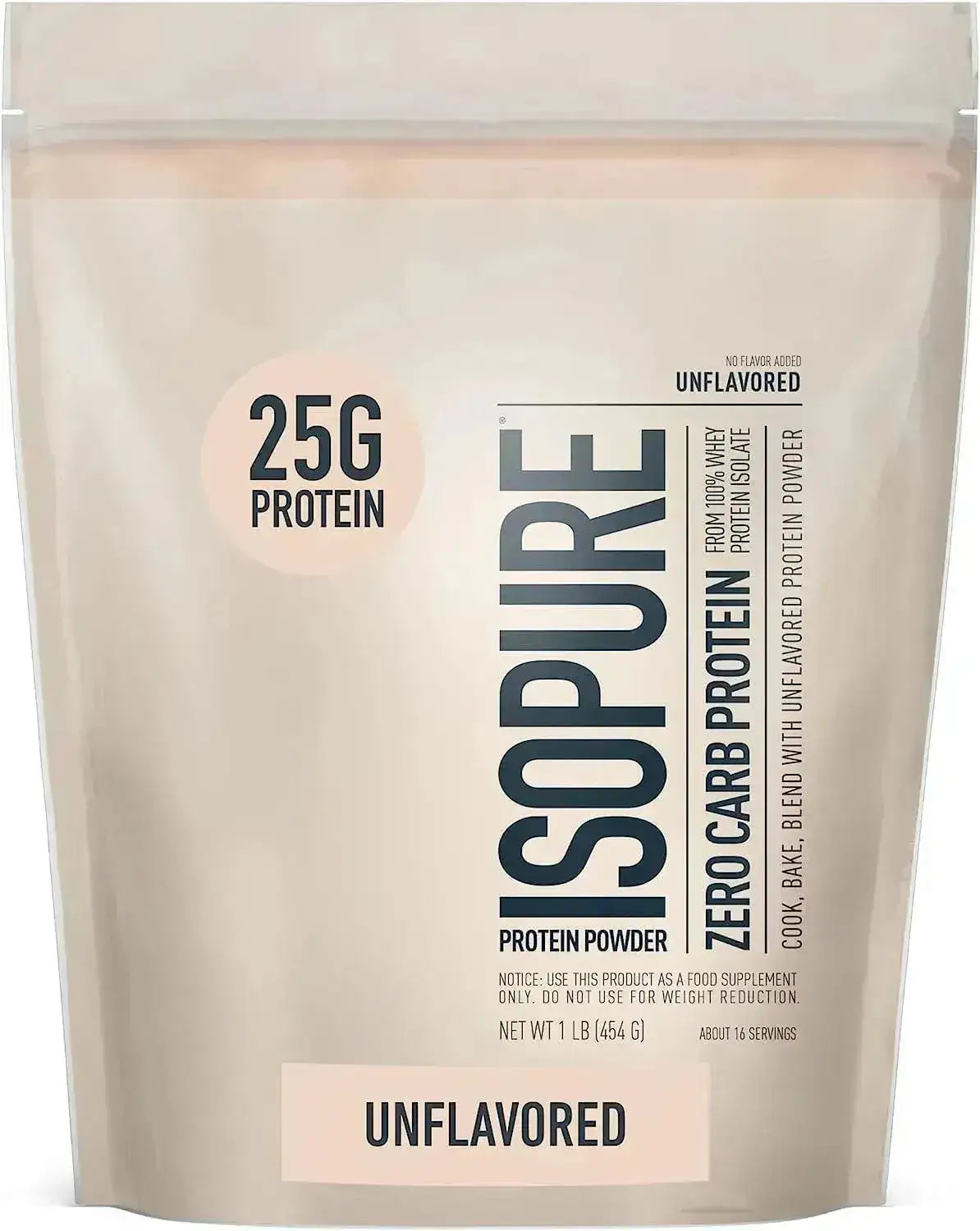 ISOPURE - Isopure Unflavored Protein 454Gr. - The Red Vitamin MX - Suplementos Alimenticios - {{ shop.shopifyCountryName }}