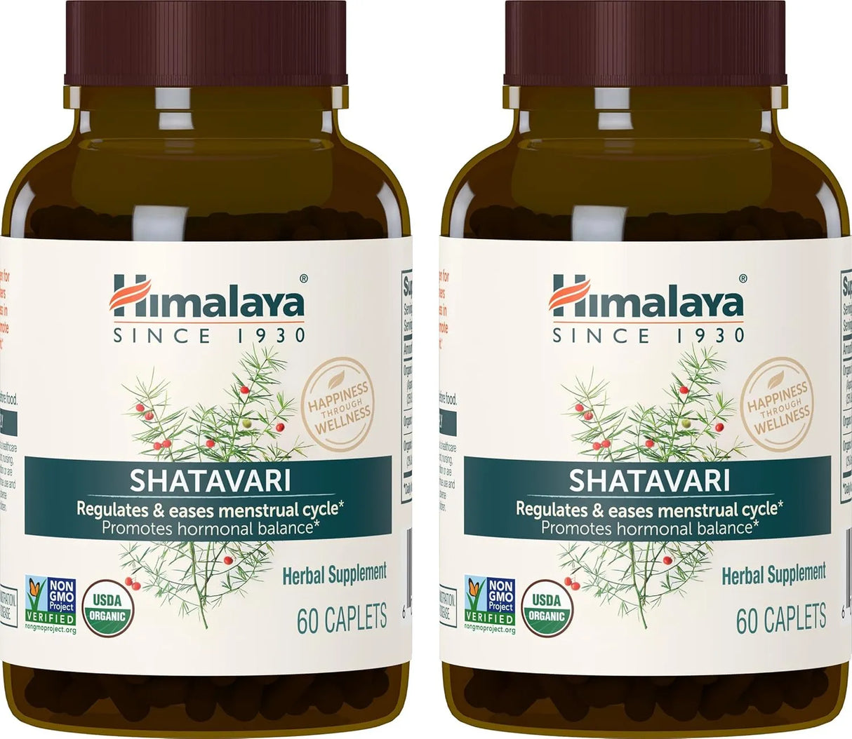 HIMALAYA - Himalaya Organic Shatavari 60 Tabletas 2 Pack - The Red Vitamin MX - Suplementos Alimenticios - {{ shop.shopifyCountryName }}