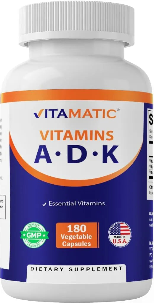 VITAMATIC - Vitamatic ADK Vitamins 180 Capsulas - The Red Vitamin MX - Suplementos Alimenticios - {{ shop.shopifyCountryName }}