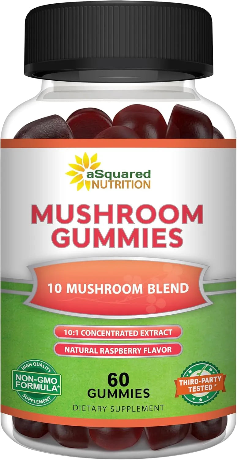 ASQUARED NUTRITION - aSquared Nutrition Mushroom Gummies 10x Complex 60 Gomitas - The Red Vitamin MX - Suplementos Alimenticios - {{ shop.shopifyCountryName }}