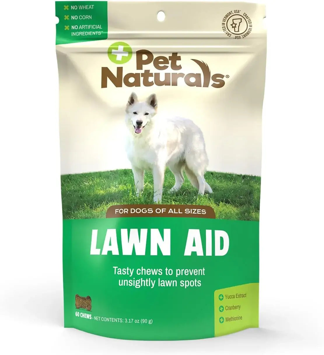 PET NATURALS - Pet Naturals Lawn Aid Dog Urine Neutralizer for Lawn 60 Masticables - The Red Vitamin MX - Salud De Tracto Urinario Para Perros - {{ shop.shopifyCountryName }}