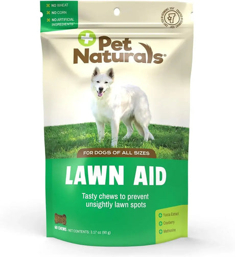 PET NATURALS - Pet Naturals Lawn Aid Dog Urine Neutralizer for Lawn 60 Masticables - The Red Vitamin MX - Salud De Tracto Urinario Para Perros - {{ shop.shopifyCountryName }}