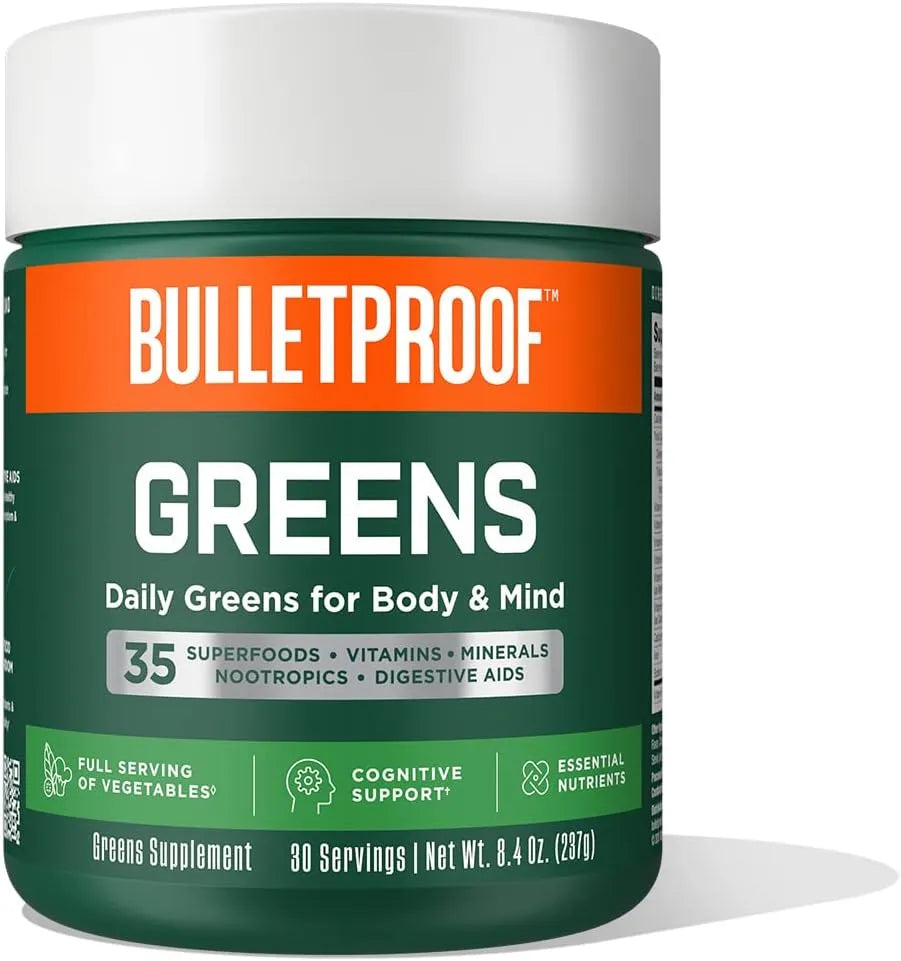 BULLETPROOF - Bulletproof Greens Powder 30 Servicios 237Gr. - The Red Vitamin MX - Suplementos Alimenticios - {{ shop.shopifyCountryName }}