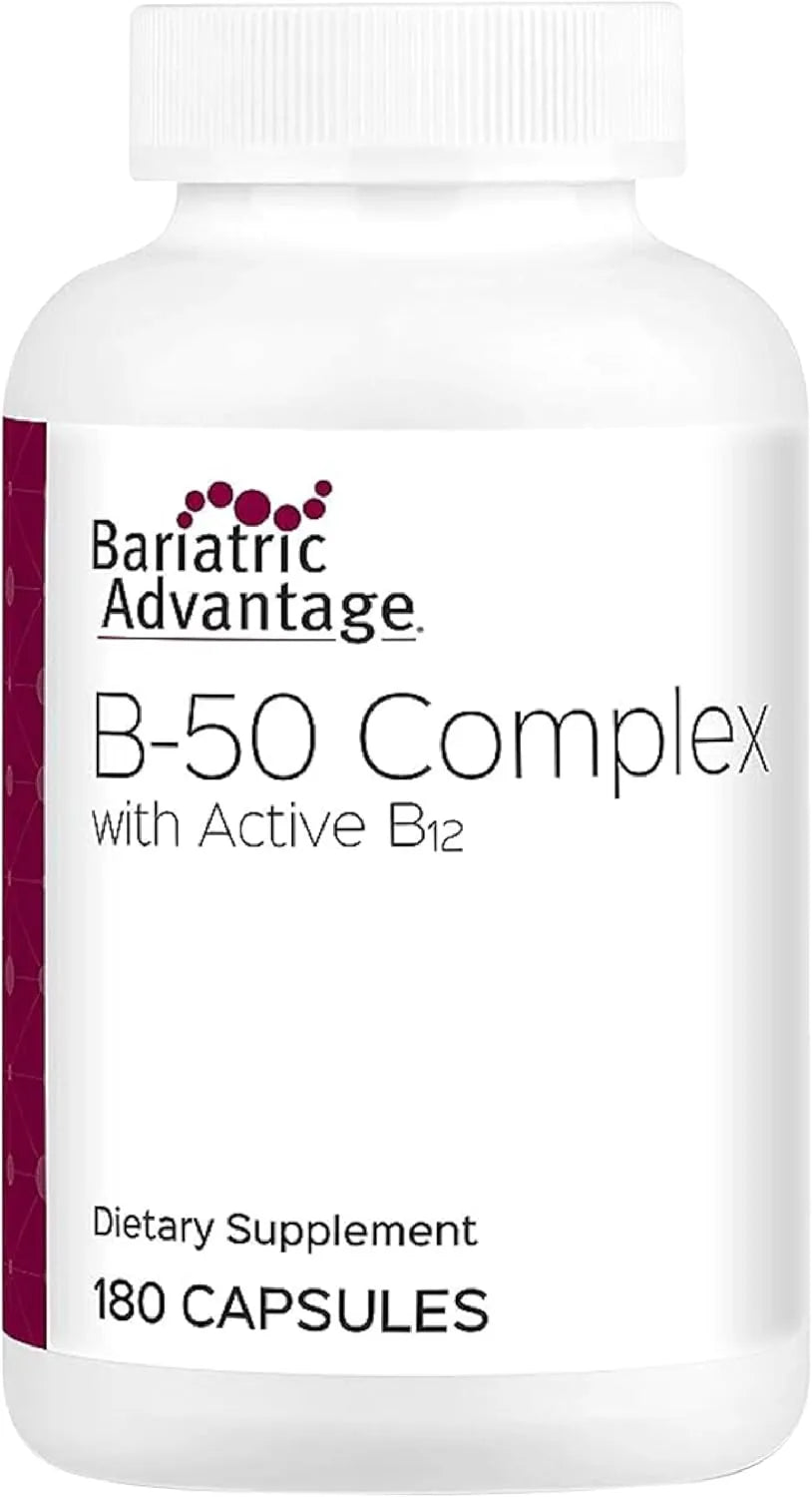 BARIATRIC FUSION - Bariatric Advantage B-50 Complex with Active B12 180 Capsulas - The Red Vitamin MX - Suplementos Alimenticios - {{ shop.shopifyCountryName }}
