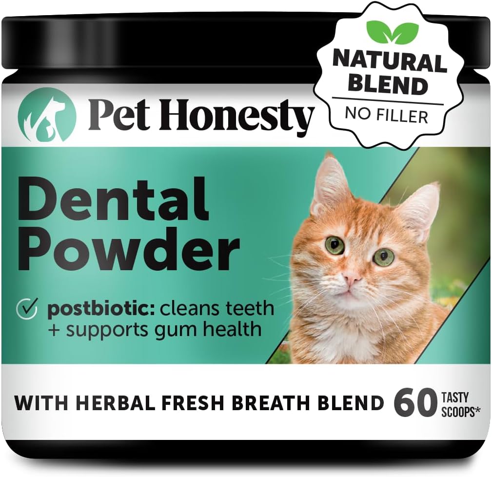 Pet Honesty Cat Breath Freshener Dental Powder 60 Servicios
