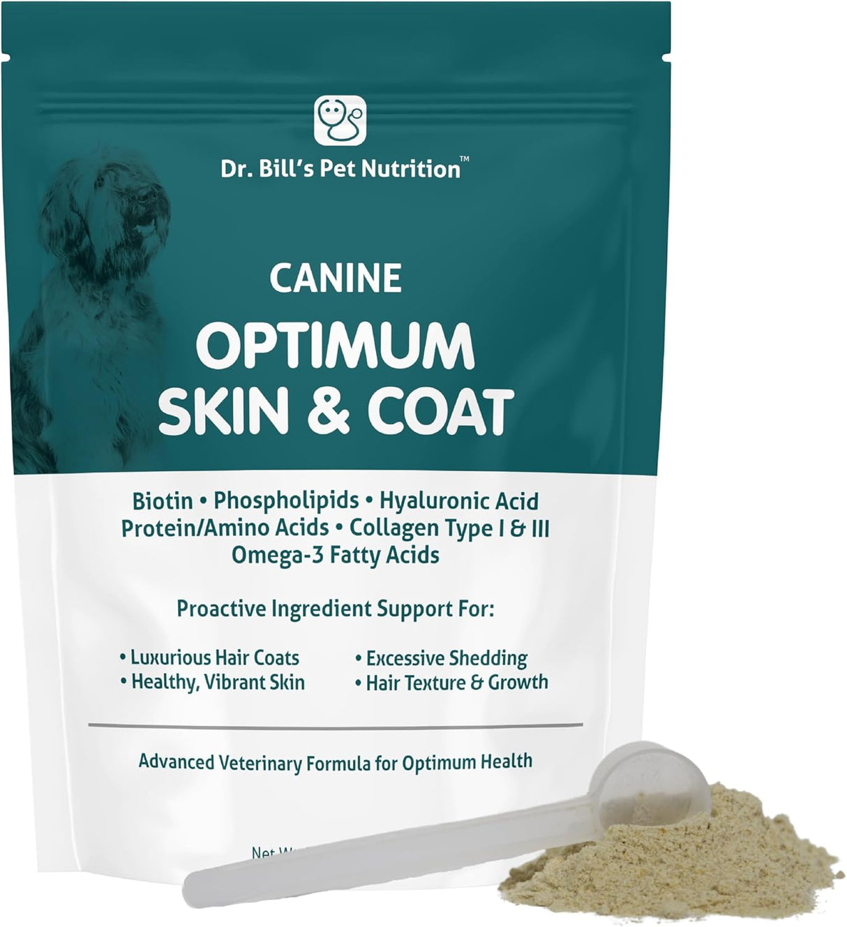Dr. Bill's Canine Optimum Skin & Coat 340Gr.