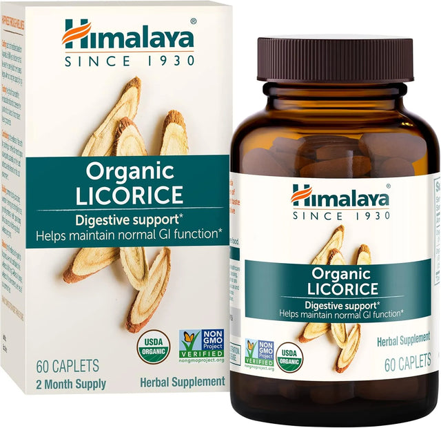 HIMALAYA - Himalaya Organic Licorice Root 60 Capsulas - The Red Vitamin MX - Suplementos Alimenticios - {{ shop.shopifyCountryName }}