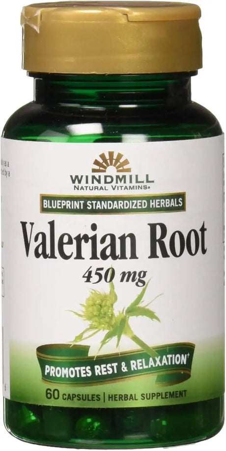 WINDMILL - Windmill Valerian Root 450Mg. 60 Capsulas - The Red Vitamin MX - Suplementos Alimenticios - {{ shop.shopifyCountryName }}