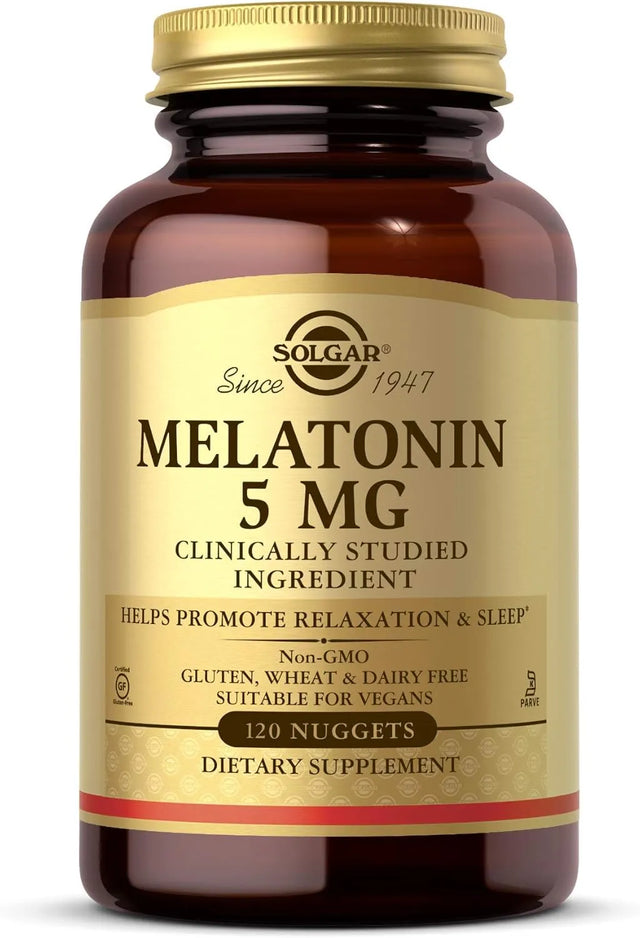 SOLGAR - Solgar Melatonin 5Mg. 120 Capsulas - The Red Vitamin MX - Suplementos Alimenticios - {{ shop.shopifyCountryName }}