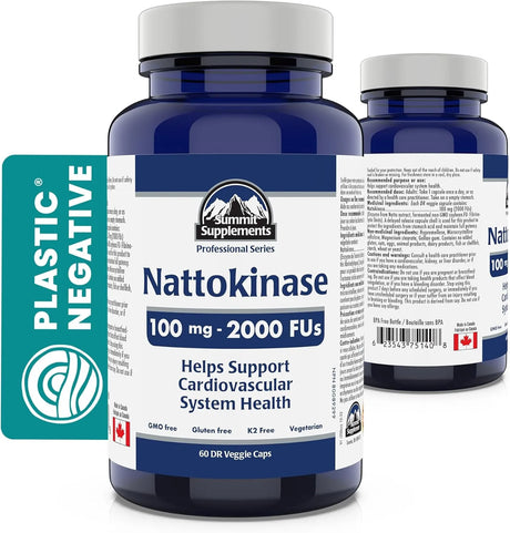SUMMIT SUPPLEMENTS - Summit Supplements Nattokinase 100Mg. 60 Capsulas - The Red Vitamin MX - Suplementos Alimenticios - {{ shop.shopifyCountryName }}