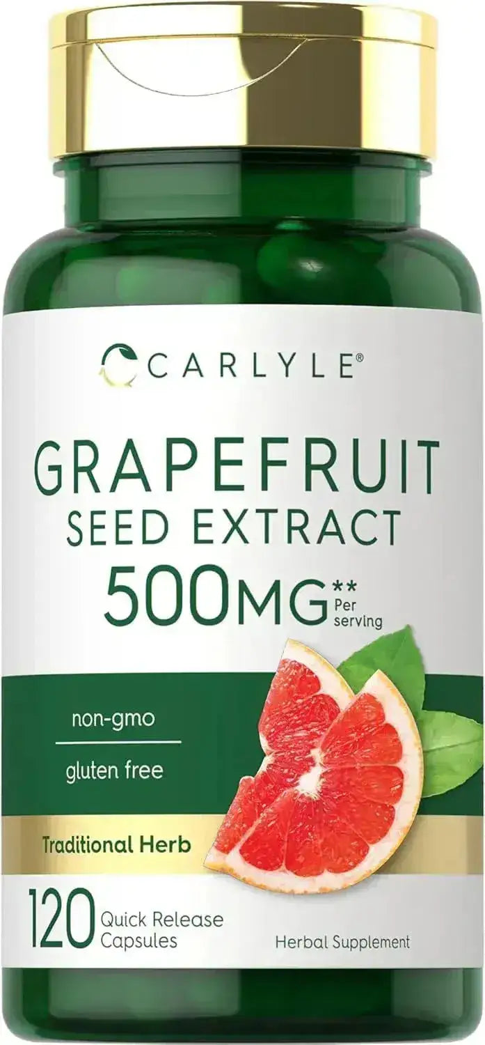 CARLYLE - Carlyle Grapefruit Seed Extract 500Mg. 120 Capsulas - The Red Vitamin MX - Suplementos Alimenticios - {{ shop.shopifyCountryName }}