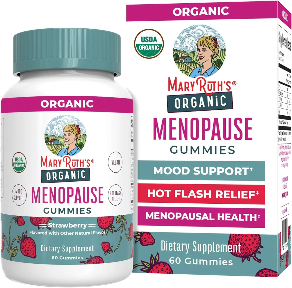 MARY RUTH ORGANICS - MaryRuth's Organic Menopause Gummies 60 Gomitas - The Red Vitamin MX - Suplementos Alimenticios - {{ shop.shopifyCountryName }}