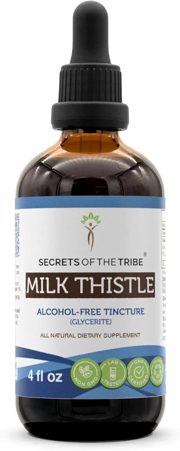 SECRETS OF THE TRIBE - Secrets of the Tribe Milk Thistle 4 Fl.Oz. - The Red Vitamin MX - Suplementos Alimenticios - {{ shop.shopifyCountryName }}