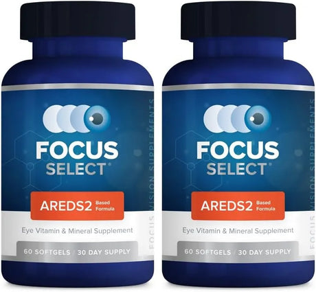 FOCUS VISION - Focus Select AREDS2 Based Eye Vitamin-Mineral 30 Capsulas Blandas 2 Pack - The Red Vitamin MX - Suplementos Alimenticios - {{ shop.shopifyCountryName }}