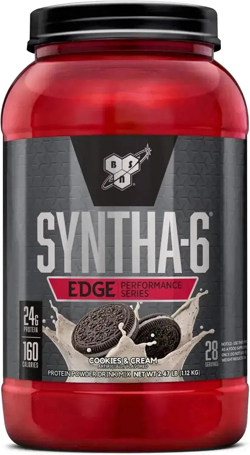 BSN - BSN SYNTHA-6 Edge Protein Powder Cookies N Cream 1.12 Kg. - The Red Vitamin MX - Suplementos Alimenticios - {{ shop.shopifyCountryName }}