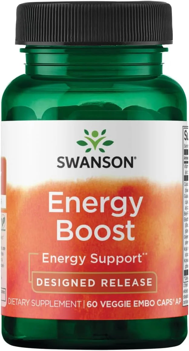SWANSON - Swanson Energy Boost 60 Capsulas - The Red Vitamin MX - Suplementos Alimenticios - {{ shop.shopifyCountryName }}
