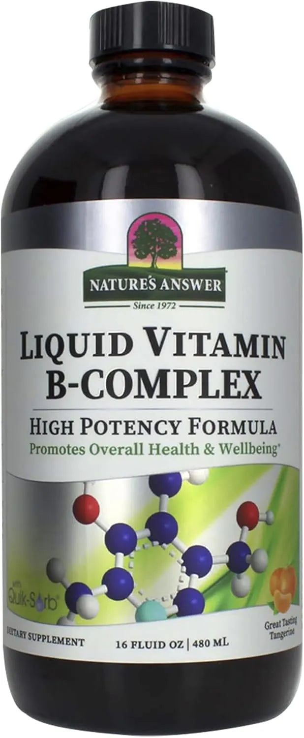 NATURE´S ANSWER - Nature's Answer Liquid Vitamin B-Complex 480Ml. - The Red Vitamin MX - Suplementos Alimenticios - {{ shop.shopifyCountryName }}