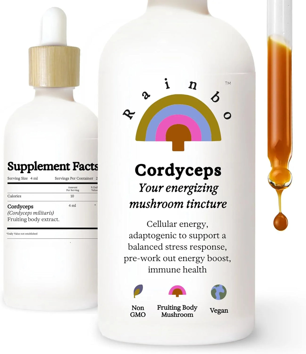 RAINBO - Rainbo Cordyceps Mushroom Tincture 3.4 Fl.Oz. - The Red Vitamin MX - Suplementos Alimenticios - {{ shop.shopifyCountryName }}