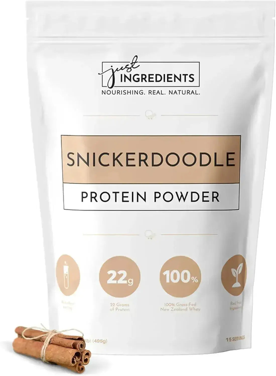 PURE INGREDIENTS - Just Ingredients Protein Powder Snickerdoodle 15 Servicios - The Red Vitamin MX - Suplementos Alimenticios - {{ shop.shopifyCountryName }}
