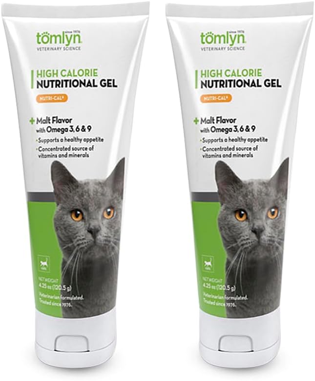 Tomlyn High Calorie Nutritional Gel for Cats 120Gr. 2 Pack