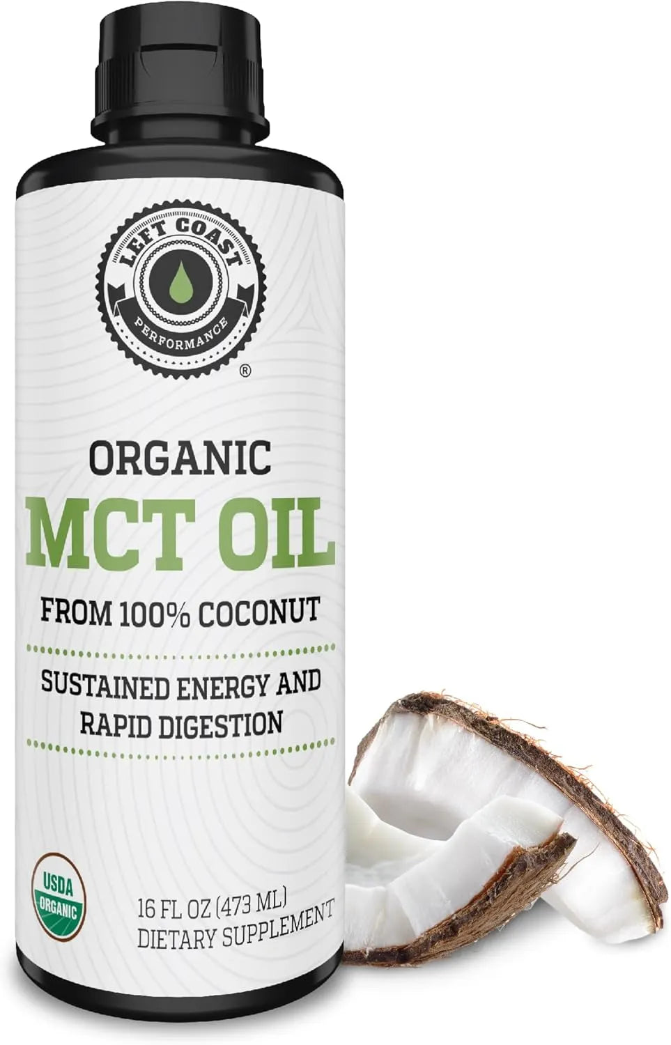 LEFT COAST PERFORMANCE - Left Coast Performance MCT Oil Organic 473Ml. - The Red Vitamin MX - Suplementos Alimenticios - {{ shop.shopifyCountryName }}