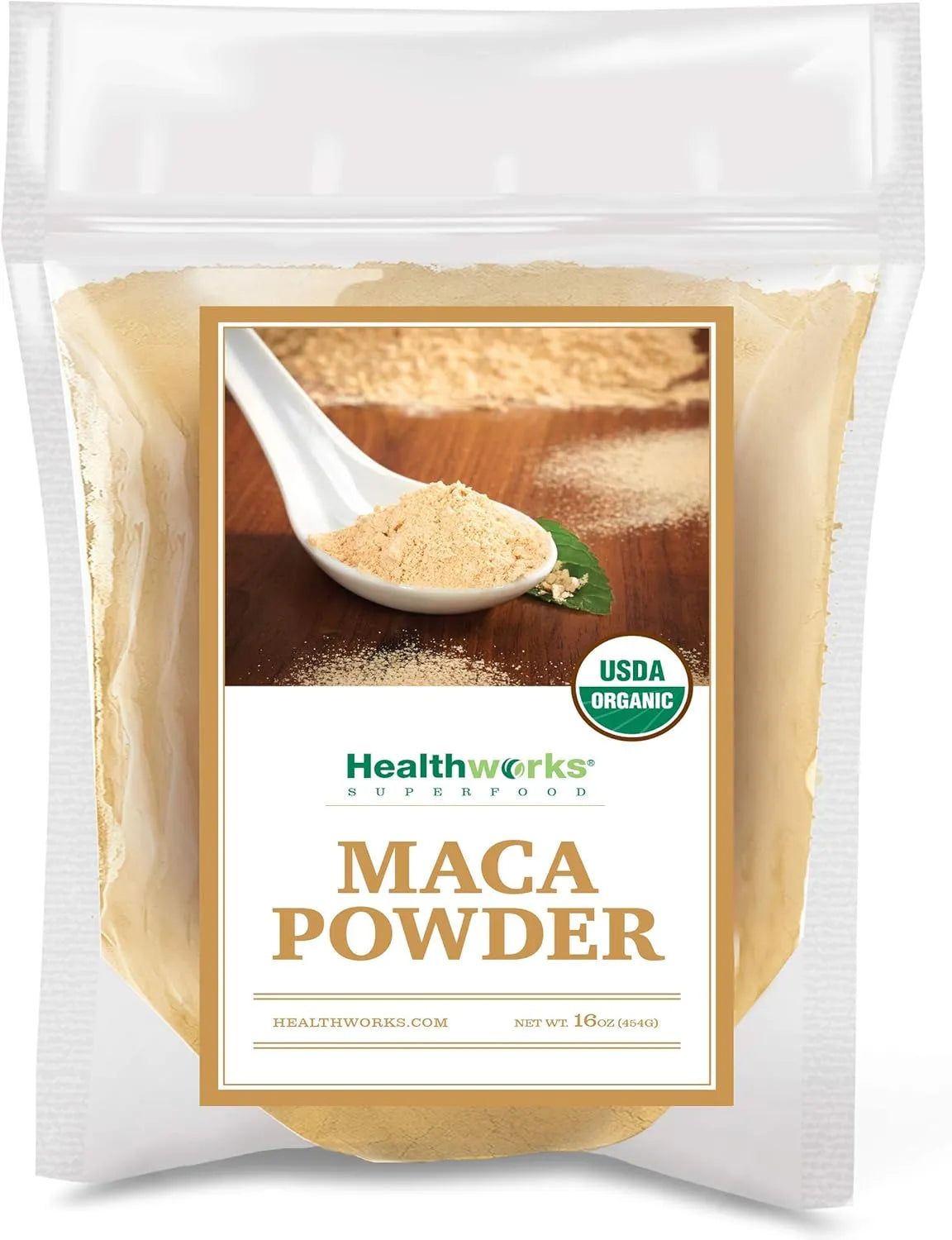HEALTHWORKS - Healthworks Maca Powder 454Gr. - The Red Vitamin MX - Suplementos Alimenticios - {{ shop.shopifyCountryName }}