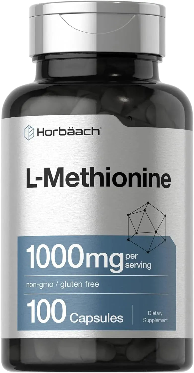 HORBAACH - Horbaach L-Methionine 1000Mg. 100 Capsulas - The Red Vitamin MX - Suplementos Alimenticios - {{ shop.shopifyCountryName }}