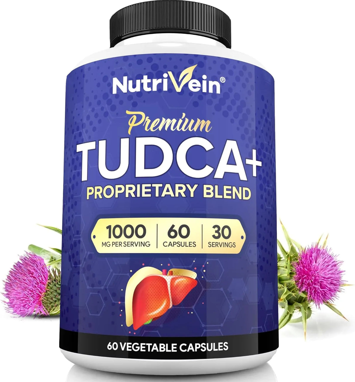 NUTRIVEIN - Nutrivein Premium TUDCA+ Liver Support 60 Capsulas - The Red Vitamin MX - Suplementos Alimenticios - {{ shop.shopifyCountryName }}