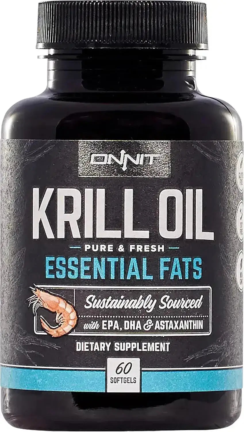 ONNIT - ONNIT Antarctic Krill Oil 1000Mg. 60 Capsulas Blandas - The Red Vitamin MX - Suplementos Alimenticios - {{ shop.shopifyCountryName }}