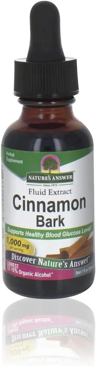 NATURE´S ANSWER - Nature's Answer Cinnamon Bark 1 Fl.Oz. - The Red Vitamin MX - Suplementos Alimenticios - {{ shop.shopifyCountryName }}