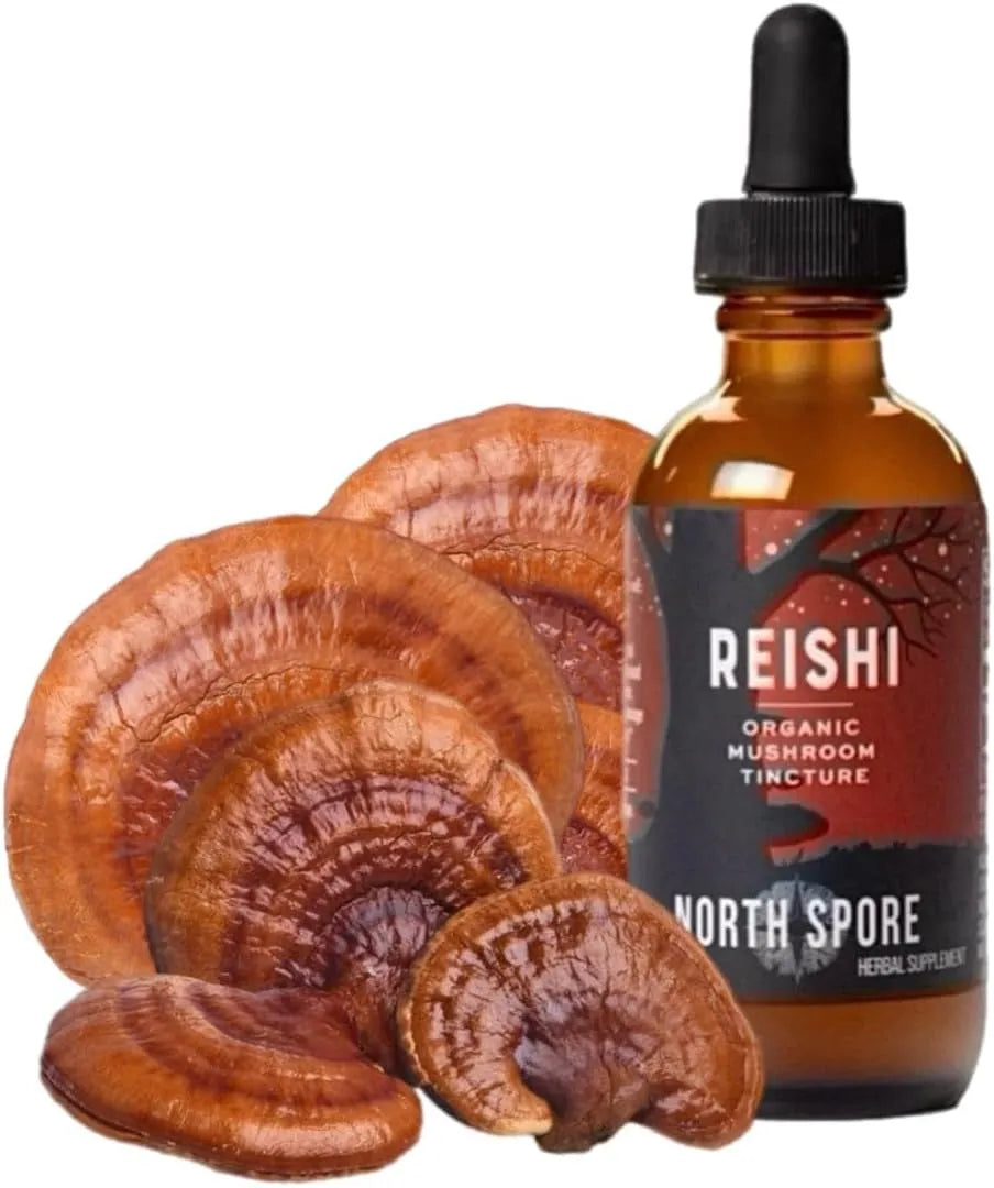 NORTH SPORE - North Spore Organic Reishi Mushroom Tincture 2 Fl.Oz. - The Red Vitamin MX - Suplementos Alimenticios - {{ shop.shopifyCountryName }}
