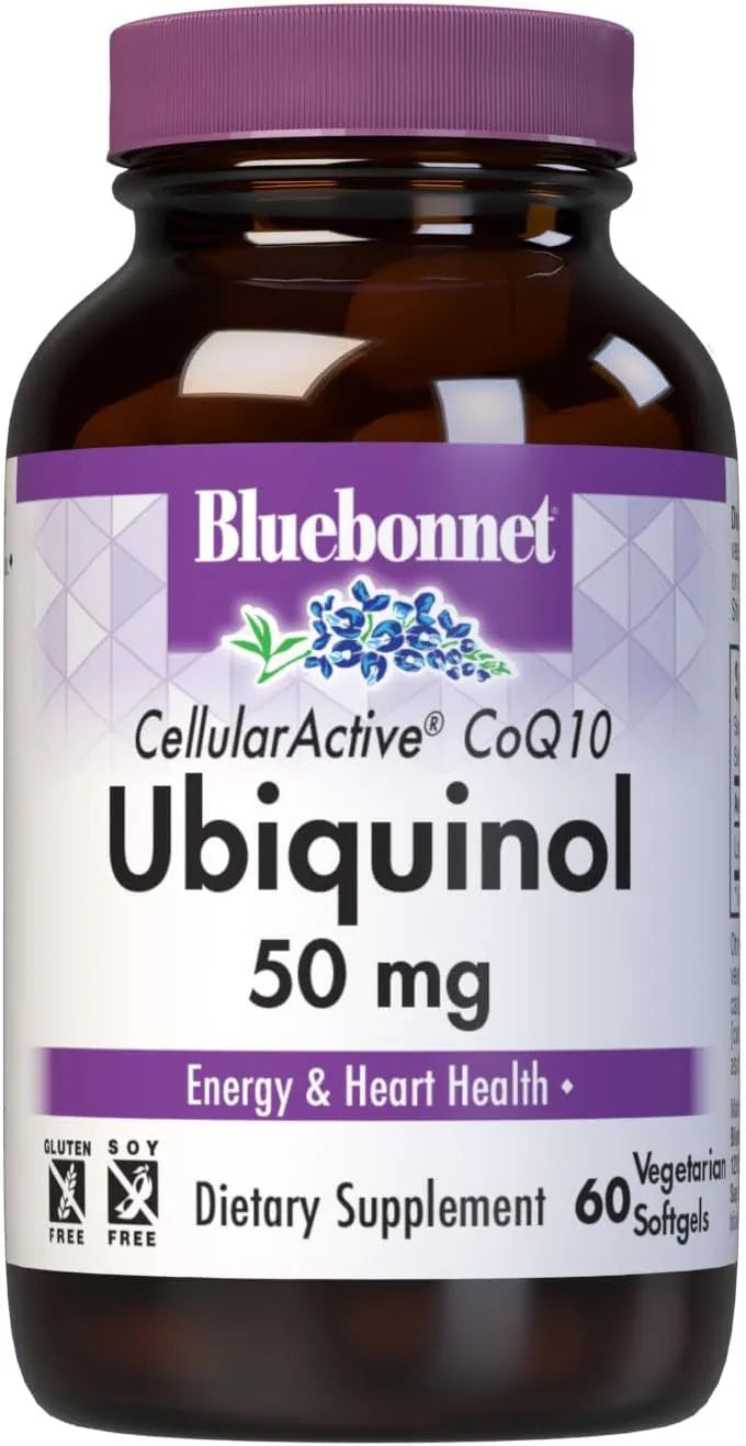 BLUEBONNET NUTRITION - Bluebonnet Nutrition Cellular Active CoQ10 Ubiquinol 50Mg. 60 Capsulas Blandas - The Red Vitamin MX - Suplementos Alimenticios - {{ shop.shopifyCountryName }}