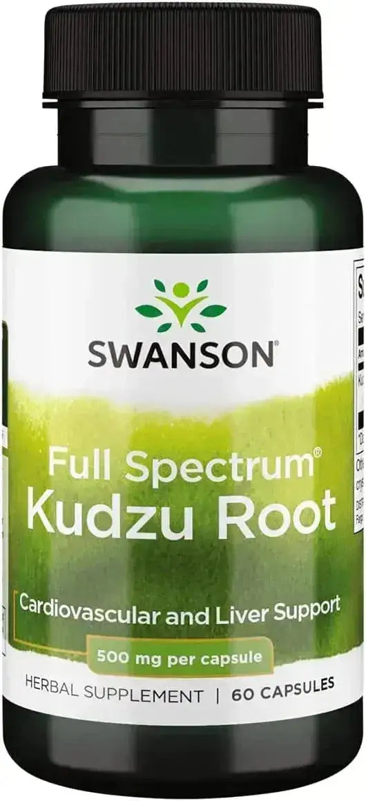 SWANSON - Swanson Full Spectrum Kudzu Root 500Mg. 60 Capsulas - The Red Vitamin MX - Suplementos Alimenticios - {{ shop.shopifyCountryName }}