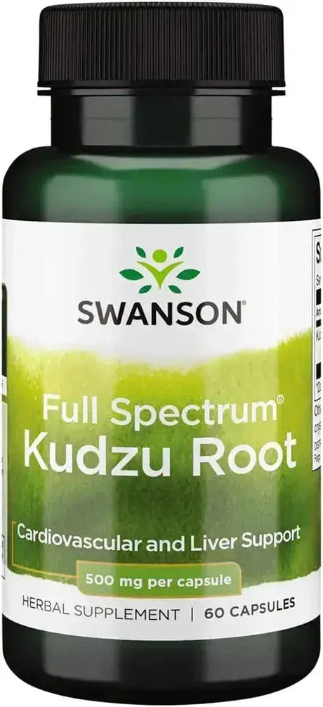 SWANSON - Swanson Full Spectrum Kudzu Root 500Mg. 60 Capsulas - The Red Vitamin MX - Suplementos Alimenticios - {{ shop.shopifyCountryName }}