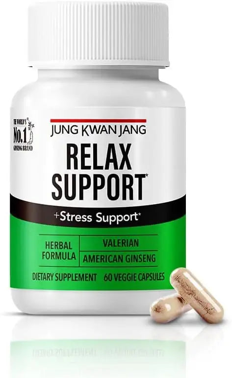 JUNGKWANJANG - JungKwanJang Relax with Valerian Root and American Ginseng 60 Capsulas - The Red Vitamin MX - Suplementos Alimenticios - {{ shop.shopifyCountryName }}