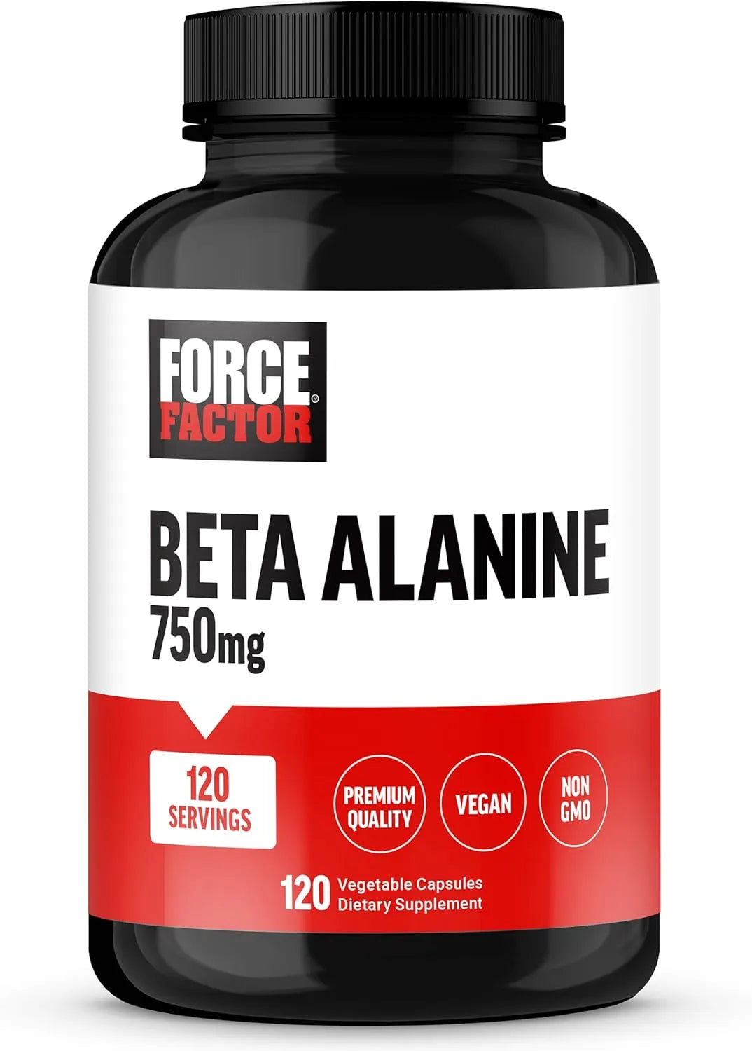 FORCE FACTOR - FORCE FACTOR Beta Alanine 750Mg. 120 Capsulas - The Red Vitamin MX - Suplementos Alimenticios - {{ shop.shopifyCountryName }}